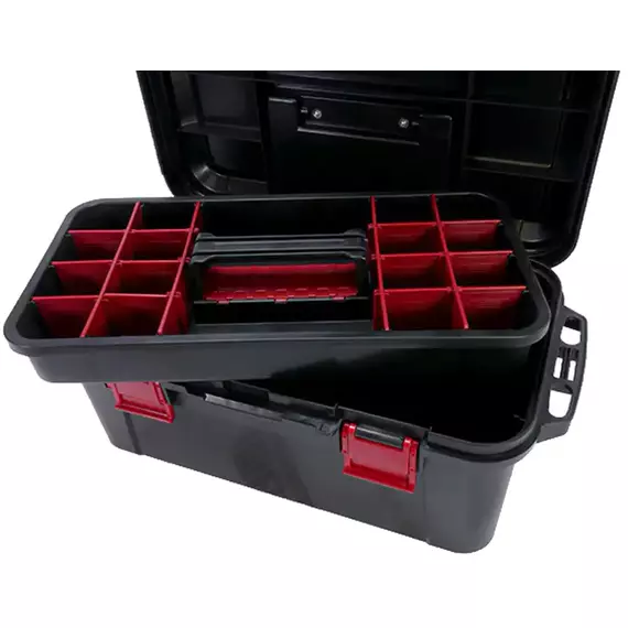 Ящик Meiho Hard Master 500 500x267x224mm, колір: чорний, фото , изображение 3
